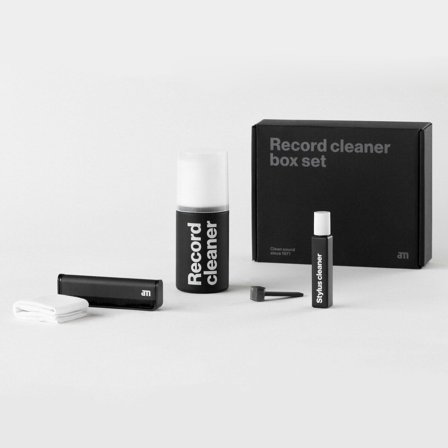 Bộ Vệ Sinh Đĩa Than -AM Record Cleaner Box Set