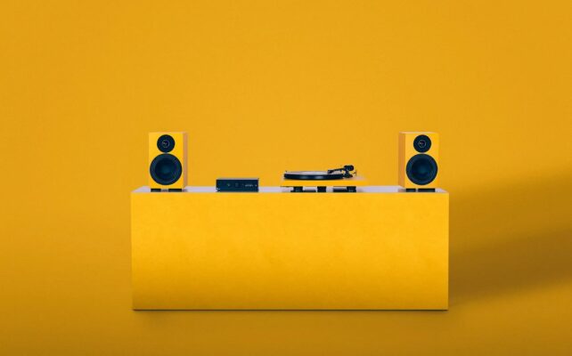 Pro-ject Colorful Audio System Yellow