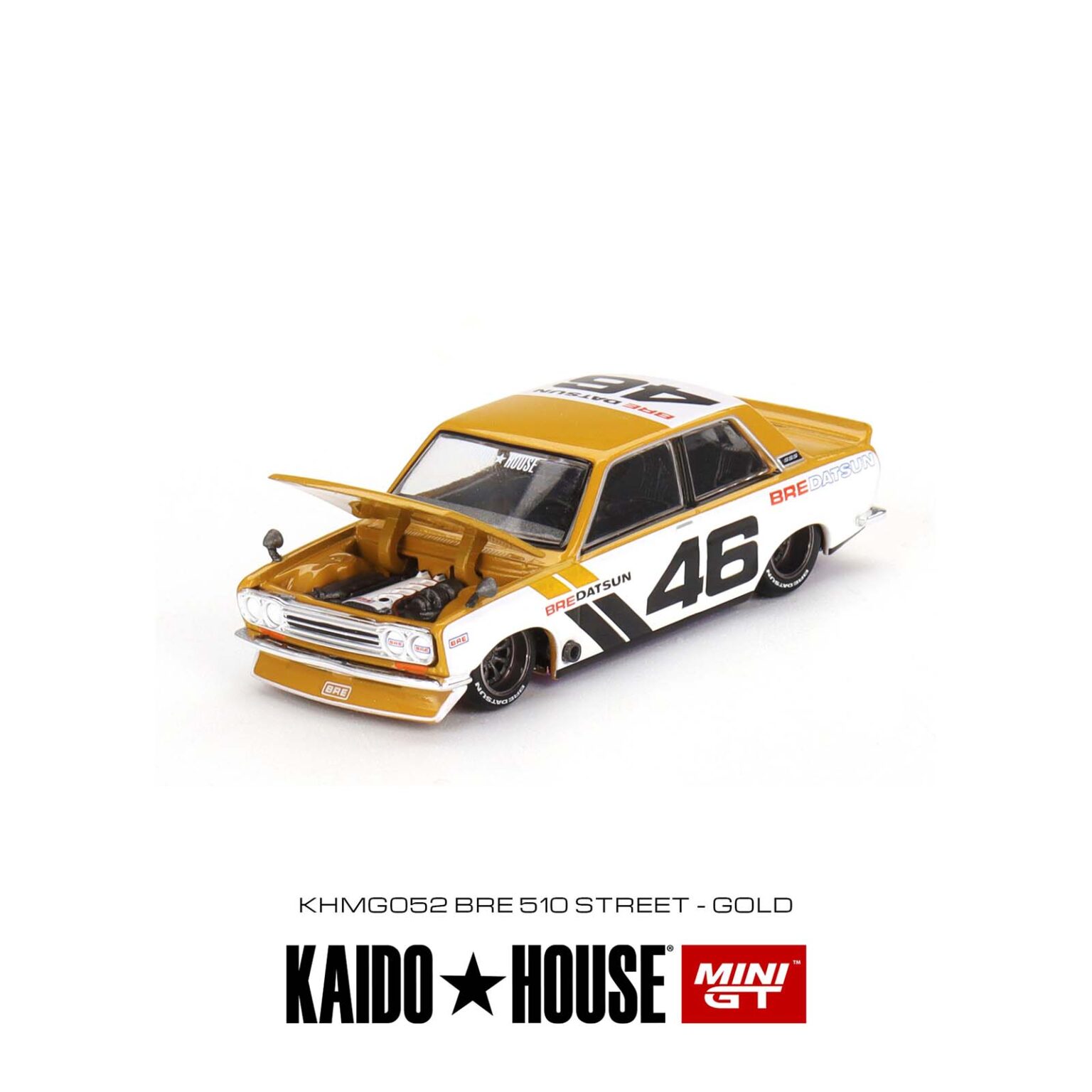 MINI GT KAIDO House Datsun 510 Pro Street S1/01 Verde EUR 39,99