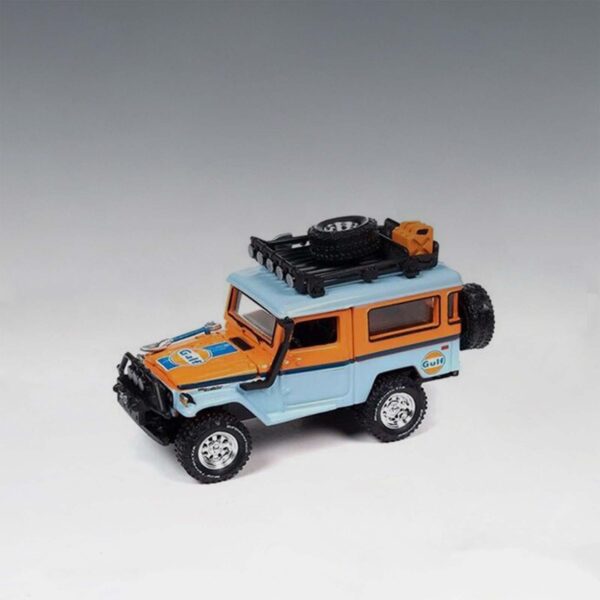 Johnny Lightning 1-64 Indonesia EMS Exclusive 1980 Toyota Land Cruiser Gulf