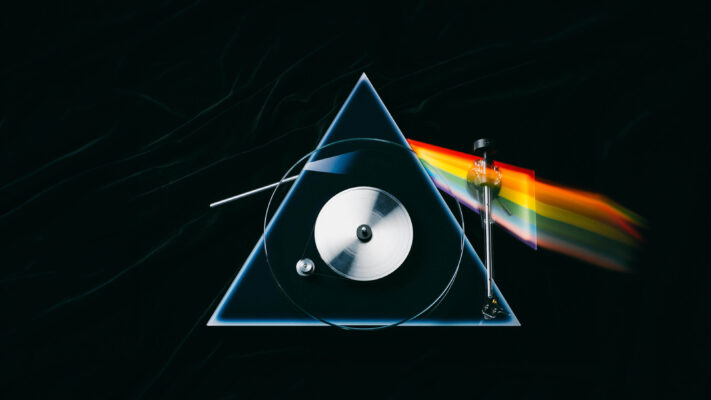Mam than Pro-ject The Dark Side of the Moon Turntable