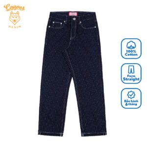 15oz WABASH / ONEWASH SELVEDGE DENIM - STRAIGHT PANTS