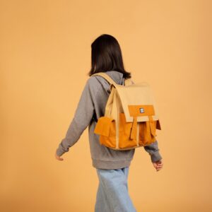 Balo Canvas Jamlos Pocket Backpack