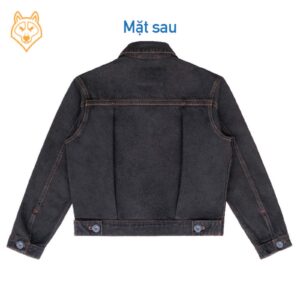 Áo khoác 13.5oz Dark Brown Type 2 / Overdye Selvedge Denim - Regular Jacket