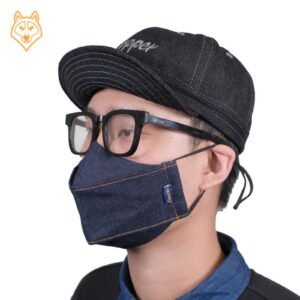 Copper Denim Pumpkin Hat - Black