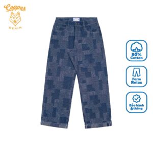 Quần Jean Copper Denim 11oz SASHIKO Wash Denim / Relax Pants