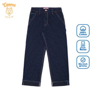 15oz WABASH / ONEWASH SELVEDGE DENIM - STRAIGHT PANTS