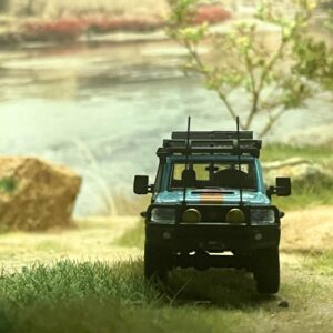 AutoBots Models Toyota Land Cruiser LC79 Gulf Livery 1:64 Limited to 699 PCS