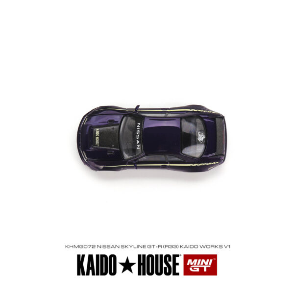 Xe mô hình Mini GT Nissan Skyline GT-R (R33) Kaido Works V1 - KHMG072