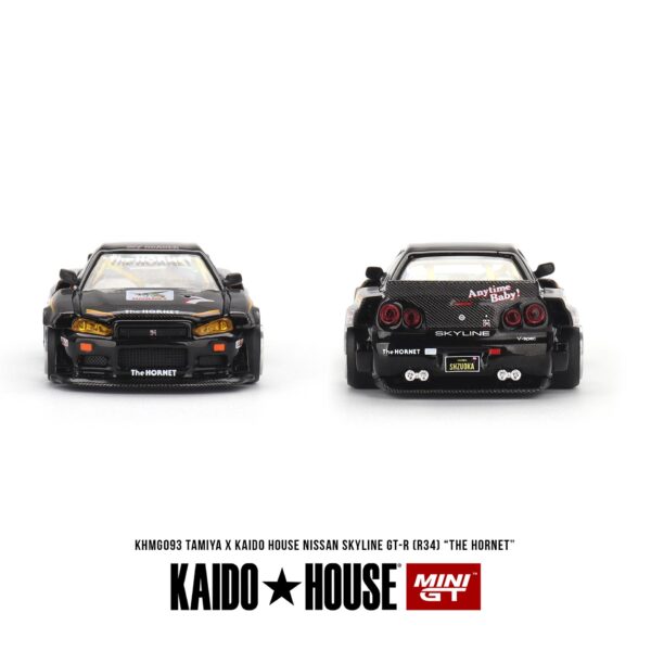 Mini GT Nissan Skyline GT-R (R34) TAMIYA x KAIDO HOUSE The Hornet