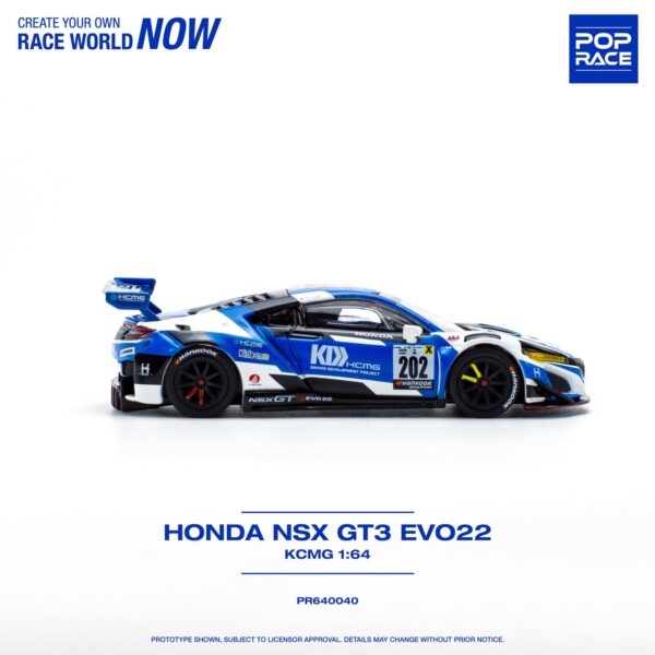 Pop Race Honda NSX GT3 Evo22 - KCMG