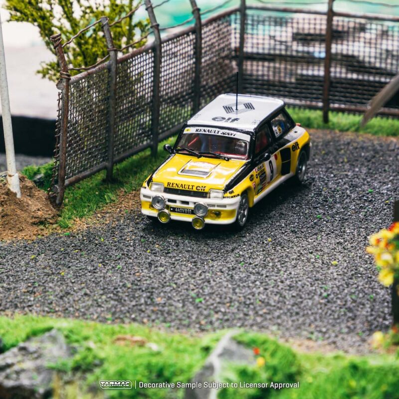 Miniatura Renault 5 Turbo - Rally De Monte Carlo 1981 - F1