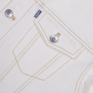 Áo khoác Copper Denim 13.5oz Ecru Type 3 Onewash Selvedge Denim / Regular Jacket