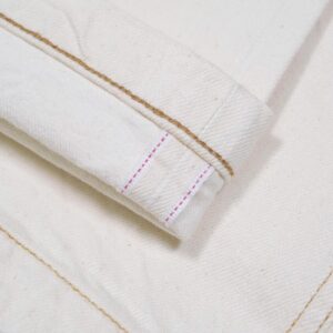 Quần Copper Denim 13.5oz Ecru Onewash Selvedge Denim Straight Pants -1