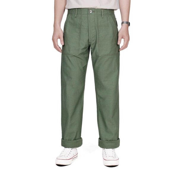 Quan-Copper-Denim-Military-Cactus-Straight-Pants