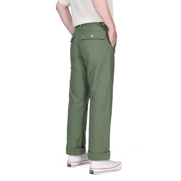 Quan-Copper-Denim-Military-Cactus-Straight-Pants