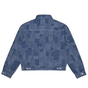copper-denim-11oz Sashiko Type 3 Rinsewash Denim : Regular Jacket