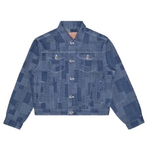 copper-denim-11oz Sashiko Type 3 Rinsewash Denim : Regular Jacket