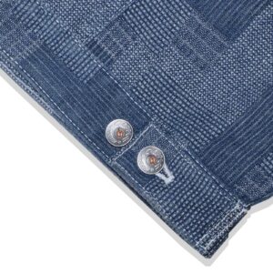 copper-denim-11oz Sashiko Type 3 Rinsewash Denim : Regular Jacket