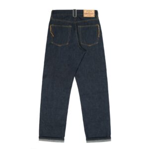 copper-denim-KURABO 19oz Prime Blue Raw Selvedge Denim : Straight Pants
