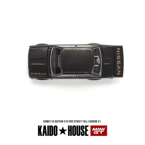 Mini GT Kaido house - Datsun 510 Pro Street full carbon v1 KHMG110