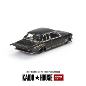 Mini GT Kaido house - Datsun 510 Pro Street full carbon v1 KHMG110