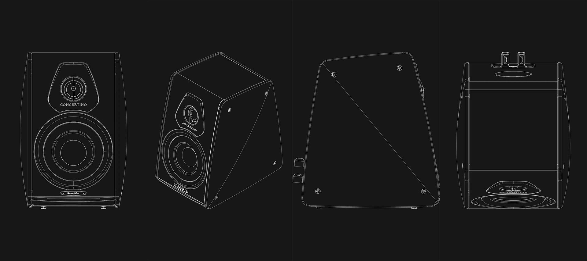 Loa-bookshelf-Sonus faber Concertino G4-tech-specs