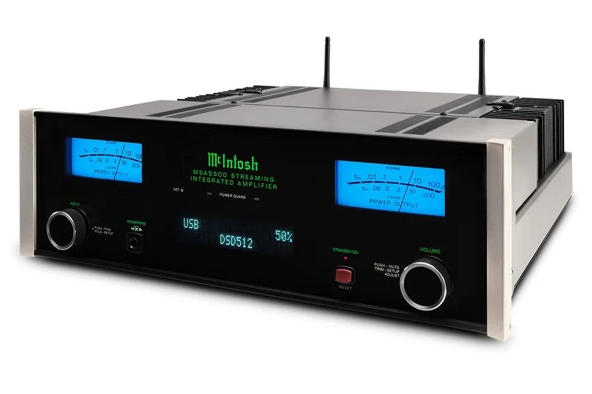 McIntosh MSA5500: Amply tích hợp streaming hoàn toàn mới - District M