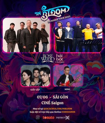 MỞ BÁN VÉ TRỰC TIẾP – IN BLOOM SUMMER TOUR 2025