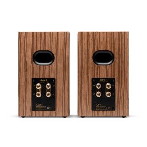 Ruark-New-Sabre-R Bookshelf Speakers - Walnut