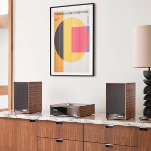 Ruark-New-Sabre-R Bookshelf Speakers - Walnut