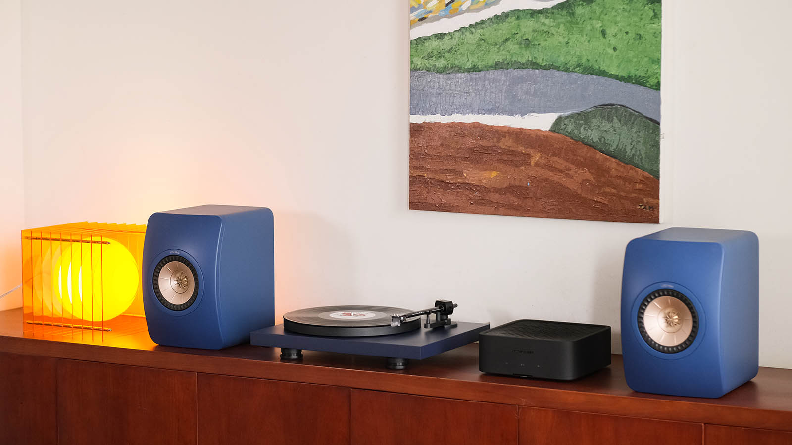 KEF LS50 Meta Royal Blue