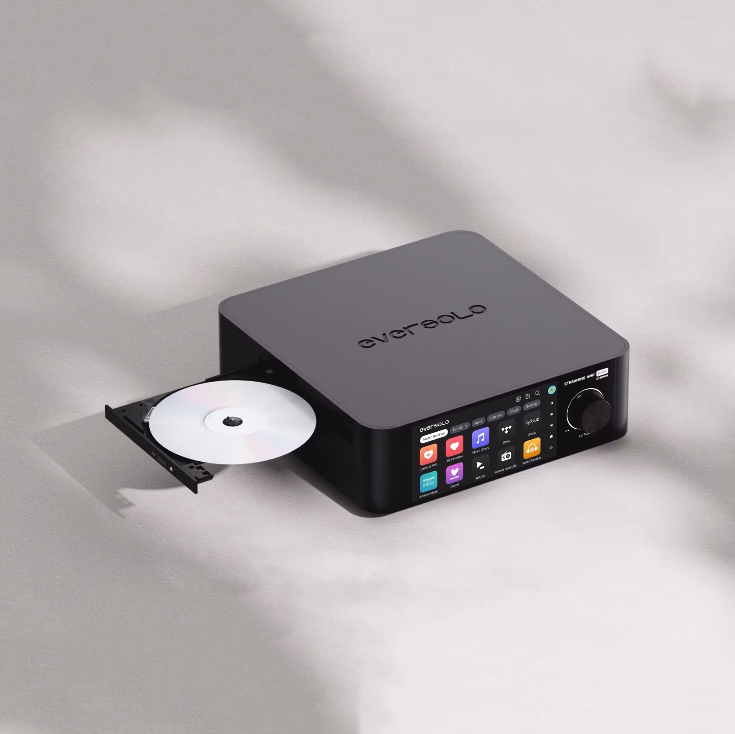 Đi tới ampli tich hop eversolo play cd edition