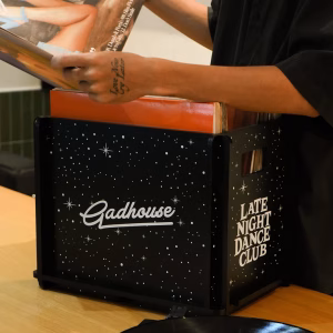 Hộp Đựng Đĩa Than Gadhouse x LNDC Vinyl Crate