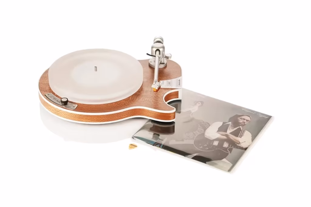 Clearaudio Celebrity Al Di Meola mâm đĩa than hình guitar điện