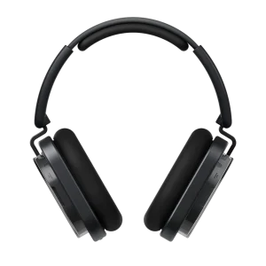 Tai nghe chụp tai Nothing Headphone (1) màu đen, màng trong suốt, nền đen studio