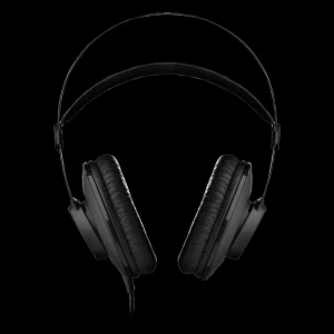 Tai nghe AKG K52 mở rộng khung, đệm tai oval dày và headband đôi