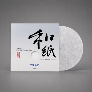 Bao bì TEAC TA-TS30UN Reversible Turntable Sheet Washi Un-Ryū và tấm lót trắng rút ra