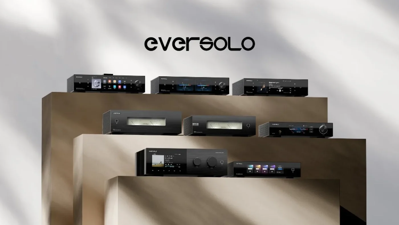 Toàn bộ dòng sản phẩm Eversolo music streamer DAC và ampli trưng bày tại HIGH END Vienna 2026