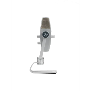 AKG Lyra góc cạnh bên, chân đế và bảng điều khiển