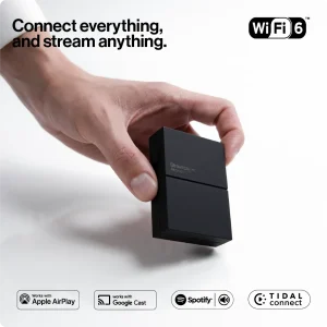 Atonemo Streamplayer bộ streamer Wi-Fi nhỏ gọn màu đen