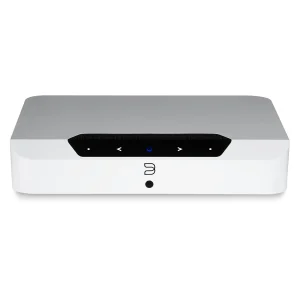 Bluesound POWERNODE EDGE White góc nghiêng trên