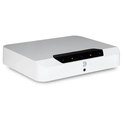 Bluesound POWERNODE EDGE White góc 3/4