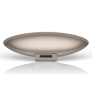 Mặt sau Zeppelin Pro Edition Solar Gold với nút điều khiển và đèn đáy