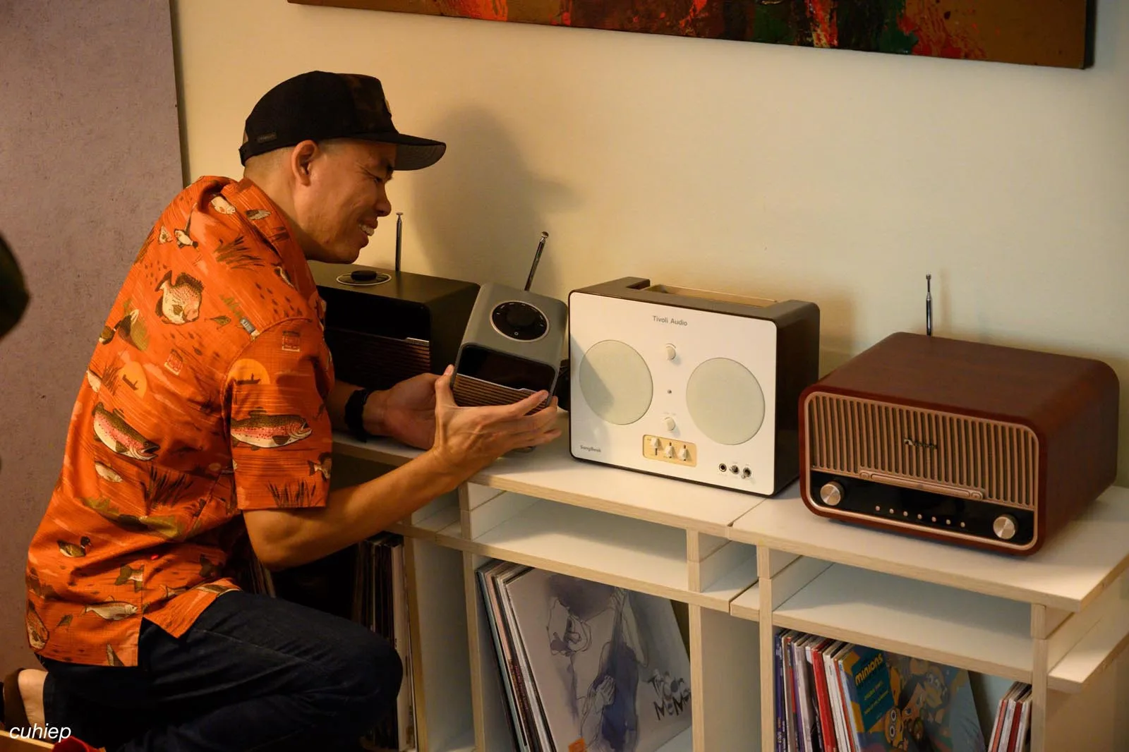 Góc loa retro Nakamichi Tivoli SongBook và Ruark tại gian hàng District M P.H.E Show 2025