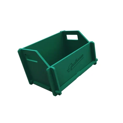 Hộp đựng đĩa than Gadhouse Cr(e)ate Storage màu Midori Green trên nền trắng