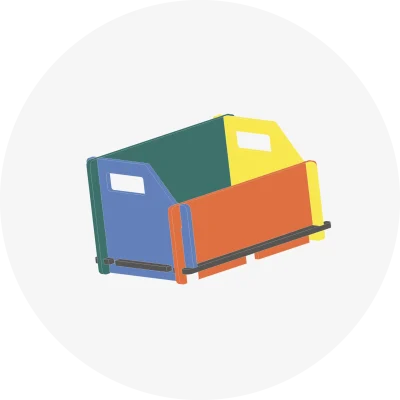 Minh họa hộp đựng đĩa than Gadhouse Cr(e)ate Storage phối nhiều màu Lo-Fi Blue Submarine Yellow Midori Green Rose Rouge