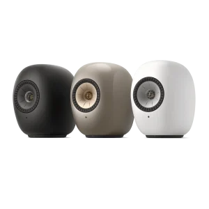 KEF LS LUXE ba finish Dusk Titanium Eclipse Black Mineral White