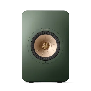 Mặt trước cặp loa KEF LS50 Wireless II Moss Green