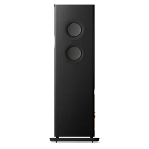 Mặt bên loa KEF LS60 Wireless Titanium Grey với hai woofer side-firing